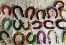 Glückshufeisen für den Weinheimer Weihnachtshof