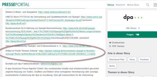 ’nicht verzehrfähig‘ oder ’nicht verkaufsfähig‘ – Faktencheck in der Kritik