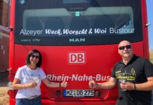 Bustouren mit Weinprobe durchs Alzeyer Land