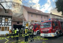 Großaufgebot bei Brand in der Vordergasse Aufmerksamer Anwohner verhindert Schlimmeres