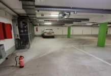 Vandalismus und Ruhestörung in der Tiefgarage