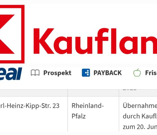 Real wird am 20.Juni 2022 zu Kaufland