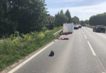Verkehrsunfall mit tödlich verletztem Motorradfahrer