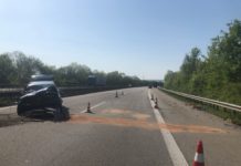Verkehrsunfall auf Grund Sekundenschlafs
