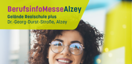 100 Ausbildungsberufe. 70 Studiengänge. BerufsinfoMesseAlzey am 14. Mai 2022