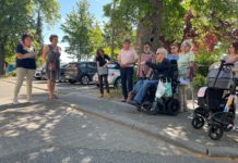 Behindertenbeirat testet die Barrierefreiheit in Wöllstein