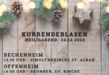 Kurrendeblasen 2022 – Katholischer Musikverein Weinheim