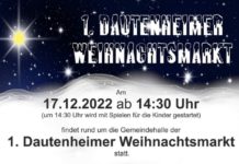 1. Dautenheimer Weihnachtsmarkt