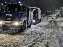 Schneechaos in Alzey