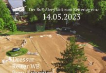 Reitertag mit Dressur und Springen