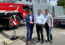 Container werden auf ehemaligem THW-Gelände in Alzey aufgestellt