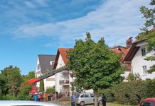 SEK Einsatz in Alzey – Mann auf Dach
