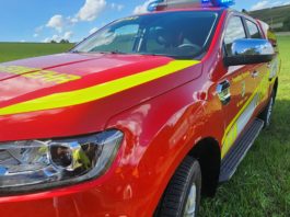 Übung des Brand- und Katastrophenschutzes: Einsatzkräfte trainieren dieZusammenarbeit im Ernstfall