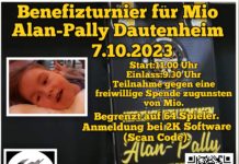 Darts Benefizturnier in Dautenheim