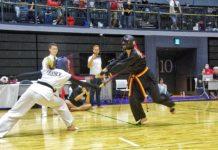 The „Blond Samurai“ Melissa Schmeichel holt dritten WM Titel im Sportschanbara in Yokohama (Japan)