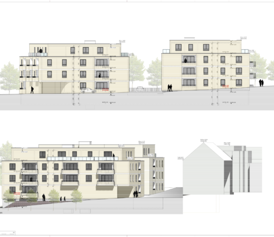 Neubau in der Bahnhofstrasse