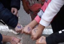 Aktion „Zu Fuß zur Schule“ der Nibelungenschule Alzey