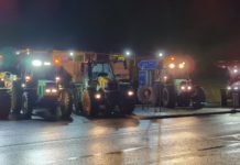 Landwirte protestieren mit Traktoren-Demo in Rheinhessen