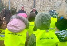 Sauberhaftes Alzey: 350 Teilnehmer sammeln fünf Kubikmeter Müll