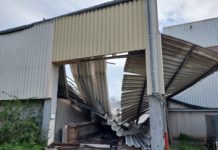 Komposthalle der Vergärungsanlage in Framersheim eingestürzt