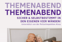 Themenabend: „Sicher und selbstbestimmt in den eigenen vier Wänden!“