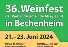 Weinfest der Verbandsgemeinde Alzey-Land 2024 in Bechenheim