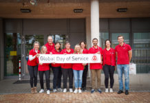 Global Day of Service 2024 von Lilly in Alzey