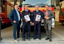 Alzeyer Feuerwehr ist gewappnet für die Zukunft: Bürgermeister Steffen Jung ernennt Wehrleiter und zweiten Stellvertreter