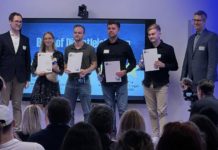 Nik Reinhard als Jahrgangsbester Sport- und Fitnesskaufmann geehrt