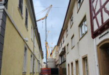 Alzeyer Schlossgasse bleibt weiterhin bis Ende November voll gesperrt