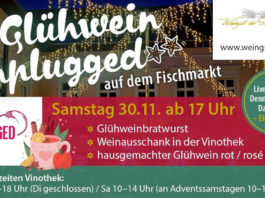 Eröffnung des „Weihnachtswäldchen am Alzeyer Fischmarkt“