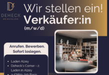 Aushilfen im Verkauf gesucht – DEHECK
