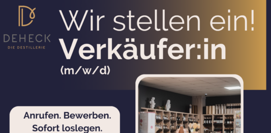 Aushilfen im Verkauf gesucht – DEHECK
