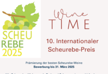 Internationaler Scheurebe-Preis – Verkostung der Sieger-Weine auf der Scheu time vom 9. – 11. Mai 2025