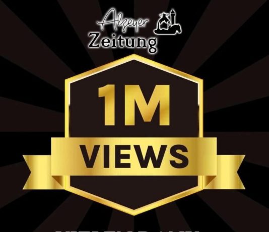 Alzeyer Zeitung knackt die 1-Million-Views-Marke pro Monat!