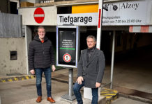 Neue Schrankenanlage in Alzeyer Tiefgarage: Kostenloses Parken endet