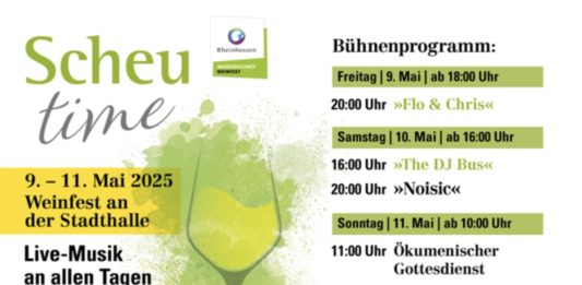 It’s Scheu time: Dieses Jahr neu mit Planwagenfahrten durch die Weinberge