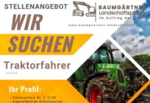 Traktorfahrer gesucht
