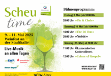 Scheu time startet heute in Alzey – Drei Tage voller Wein, Musik und Genuss