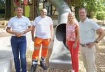 Neue Rutsche mit Kletterturm: Spielplatz „Am Herdry“ modernisiert