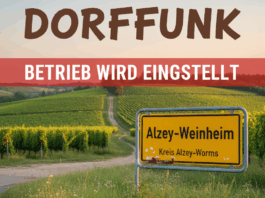 Dorffunk Weinheim stellt Betrieb ein – Betreiber sieht sich mit hoher Schadensforderung konfrontiert