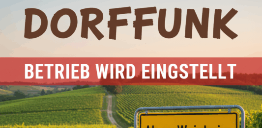 Dorffunk Weinheim stellt Betrieb ein – Betreiber sieht sich mit hoher Schadensforderung konfrontiert