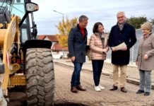 Sanierung der Ortsdurchfahrt Alzey-Dautenheim: Ministerin Schmitt informiert sich über Baufortschritt