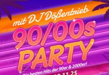 90er/2000er-Debütparty in Flomborn