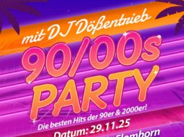 90er/2000er-Debütparty in Flomborn