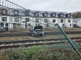 Krampfanfall führt zu Unfall in der Bahnhofstraße