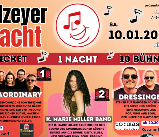 Alzeyer Nacht 2026 macht die Innenstadt zur Bühne