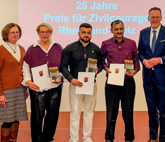 Alzeyer erhält Preis für Zivilcourage