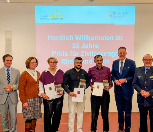 Alzeyer verhindert Sexualstraftat – Devran Akkurt erhält Preis für Zivilcourage