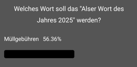 Das Alser Wort des Jahres 2025 ist gekürt